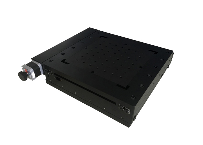 PT-XY100精密電動整體位移臺光學二維平移臺行程100×100滑臺模組