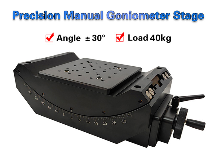 Experiment Fine Tuning Angle Tilt Slide Platform Manual Goniometer Stage PT-SD313