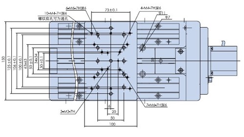 Electric Translating Platform, 50Mm-500Mm Travel