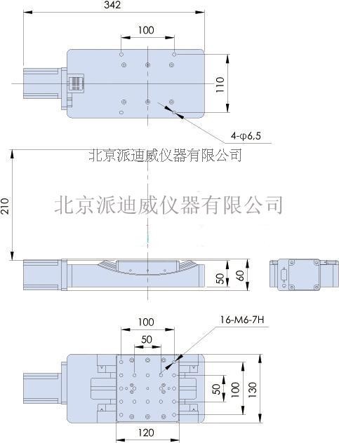 PT-GD305 Motorized Goniometer Stage