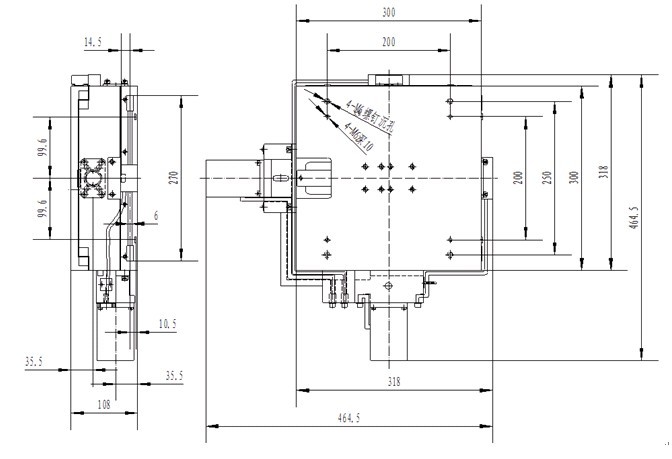 PT-XY170 XY Motorized Microscope Stage