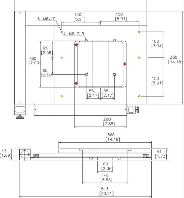 High Precision XY Motorized Microscope Stage