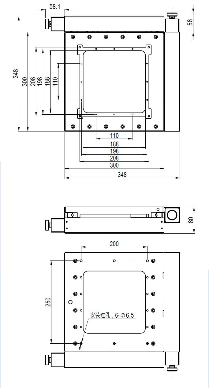 PT-XY100 XY Motorized Microscope Stage