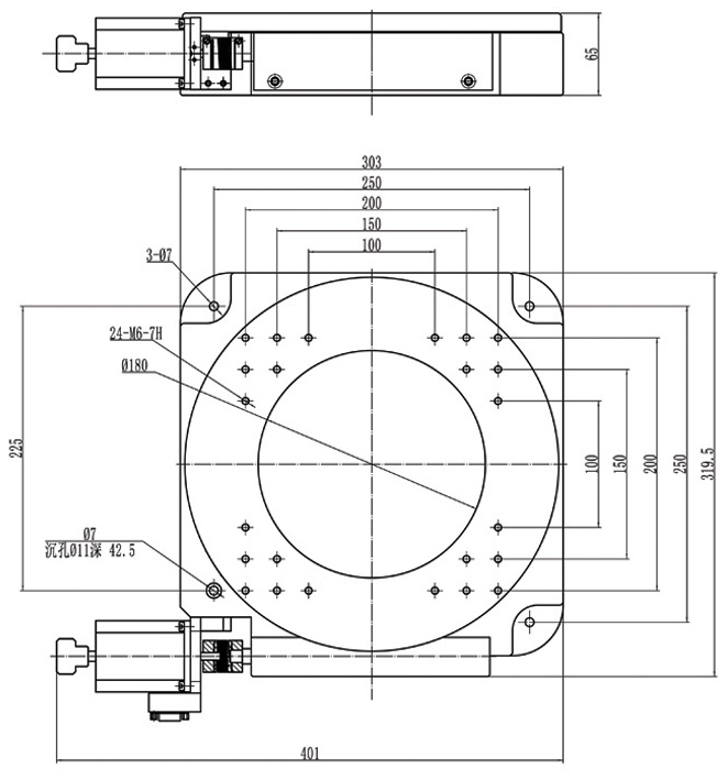 Electric Rotating Machine, Electric Optical Rotating Platform PT-GD205