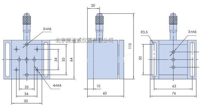 Precise Manual Lift, Z-axis Manual Lab Jack PT-SD404