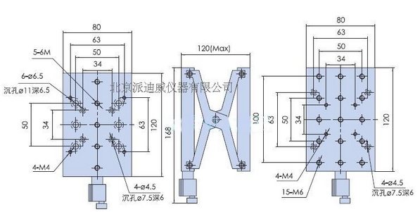 Precise Manual Lift, Z-axis Manual Lab Jack PT-SD408/408S