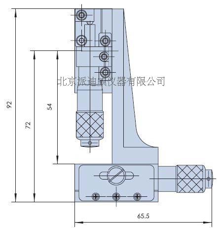 XZ Axis 13mm Travel, High-Performance Crossed Roller Bearing Linear Stage PH-204H