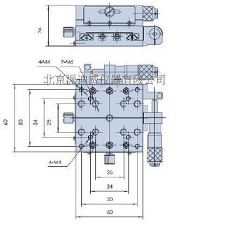 Manual Multidimensional Combinating Units, Manual Multi-axis Stage PH-207H