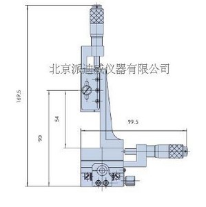 Manual Multidimensional Combinating Units, Manual Multi-axis Stage PH-301H