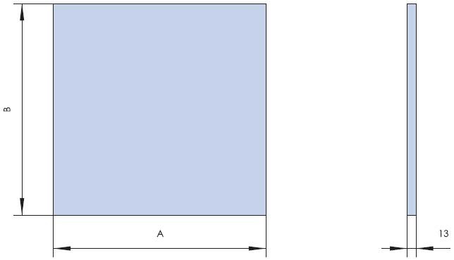 High Precision Optical Flat, Optical Plate, Optical Breadboard PT-01PB