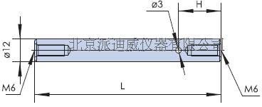 Connection rod, Metal rod, Extension pole, fixed rod, Lens pole PG02-(25-300)