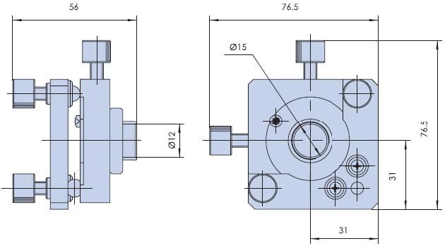 Multidimensional Spectral Adjusting Frame Rack PG402-15