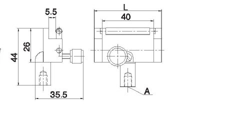 Plate Frame, Optical Fix Rack, Grillage M6 52mm GBJ-1311MP