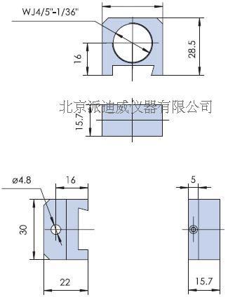 Optical fiber fixed PZ03 (base)