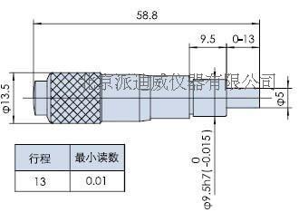 Differential head Micrometer Head PFT01-13