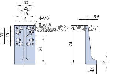 Rectangular Fixed Block PJK01