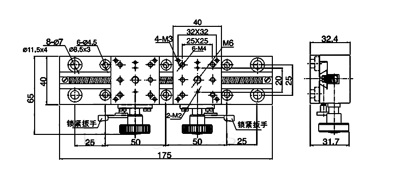 PT-SD50401M Rack And Pinion Mobile Station