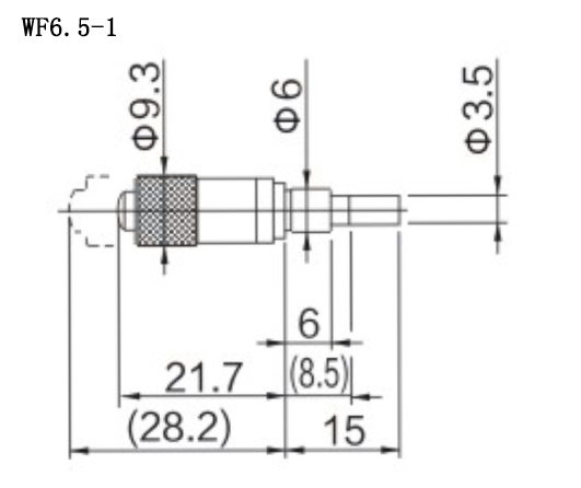 PDV WF6.5 Differential Head Measuring Scale Microhead