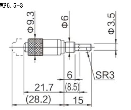 PDV WF6.5 Differential Head Measuring Scale Microhead