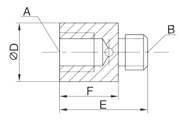 PJJ03/PJJ04 Connector adapter reducing screw