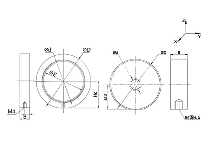 Lens HolderSimple Frame Precision Lens Reflector Bracket