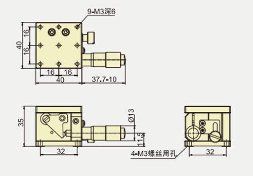 Precise Manual Lift, Z-axis Manual Lab Jack PT-SD401