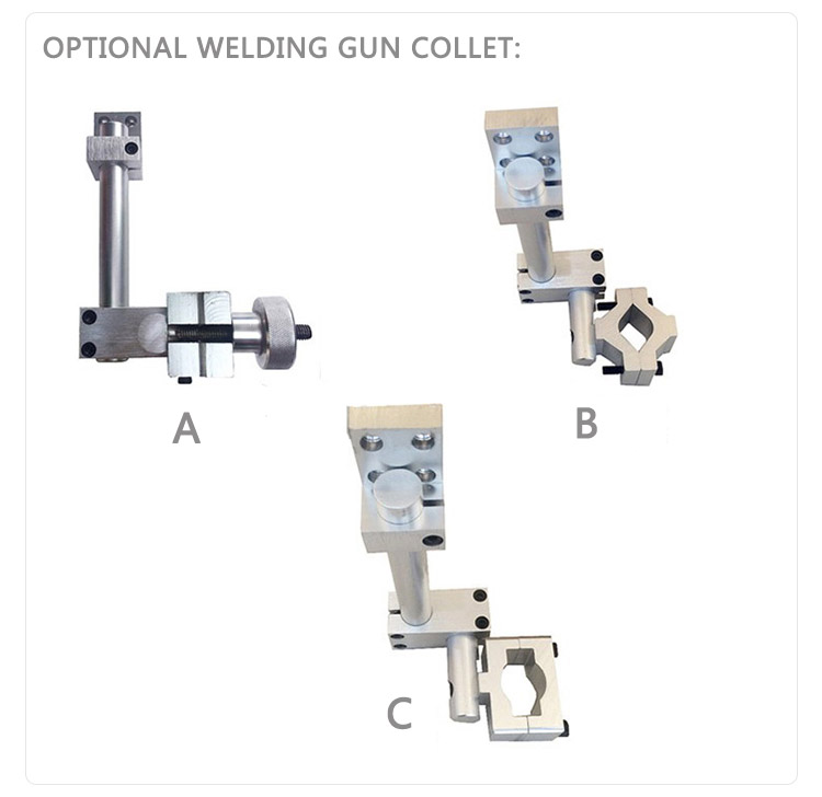 PT-YH60 linear slide one-dimensional fine adjustment slide welding manual slide argon arc two protection welding gun adjustment gun holder