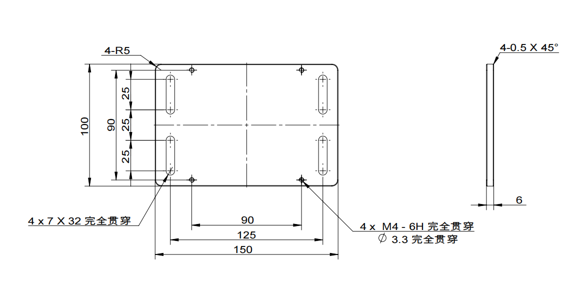 Two Dimensional Stage Manual Digital Display Platform Large Lead Long Stroke Slide