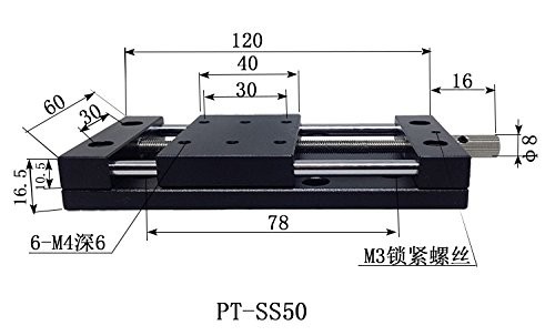 Manual Linear Stage XY two Dimensional Combination table , Displacement Table , Stretching Table With Locking