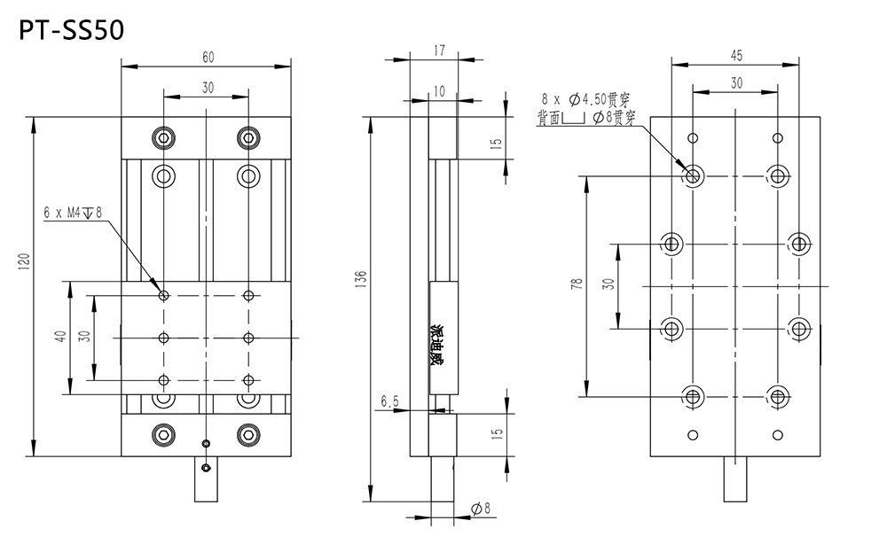 XYZ Manual Multidimensional Stage Z-Axis Lifting XY Translation Combined Displacement Platformtion combined displacement table