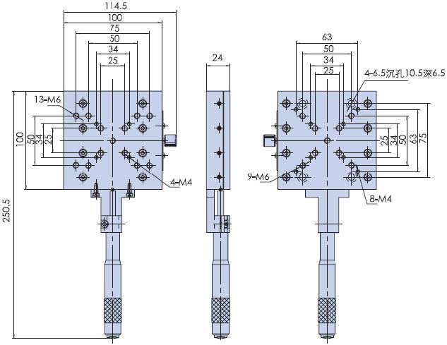 Lens adjusting frame