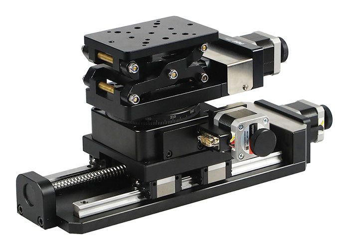 Combined application of multi-axis electric sliding platform module