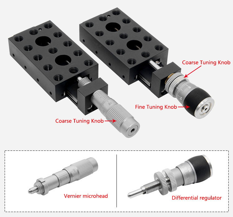 High Precision Single Axis Manual Linear Stage PT-SD73/SD74