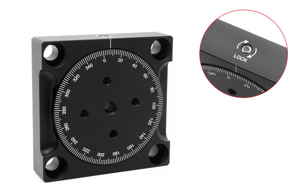 R-Axis Manual Fine Adjustment Rotation Stage PT-SD78