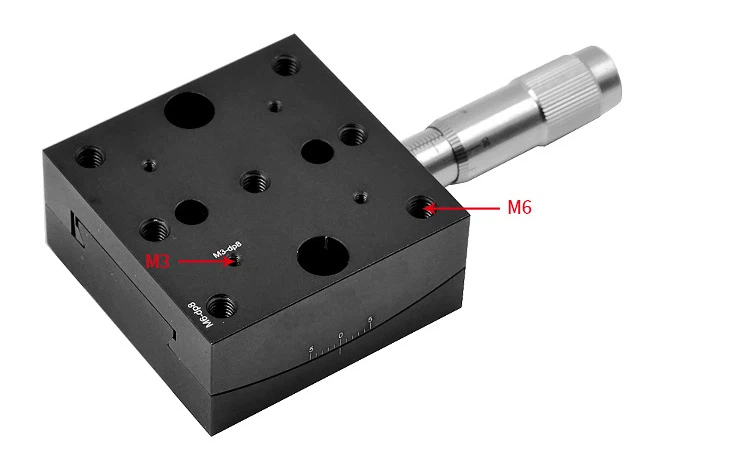 Vernier Microhead Driven Manual Tilt Goniometer Stage PT-SD82