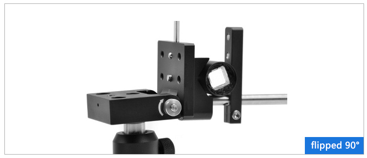 90 Degree Optical Path Switching Flipping Stage PT-SD86