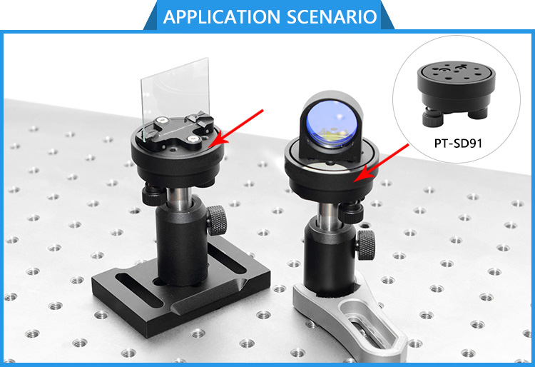 Optical Experiment Tilt Adjustment Installation Base PT-SD91