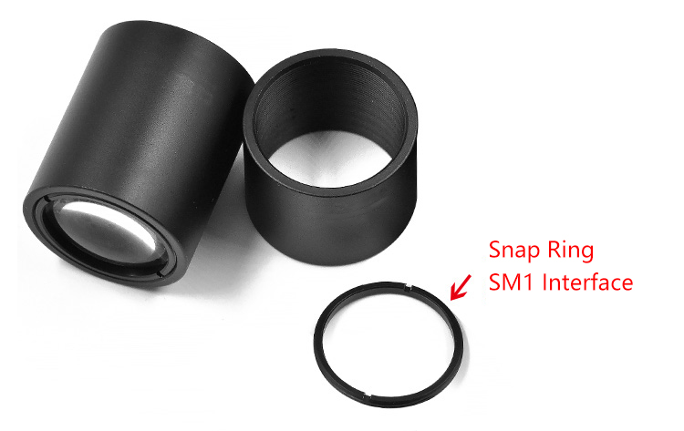 Female To Female Sleeve Lens Extension Tube 30mm Lens Barrel