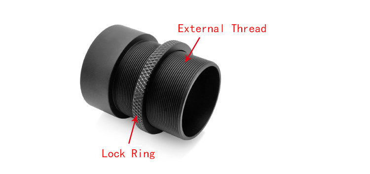 SM1 Thread Rotation 1 Inch Adjustable Lens Sleeve