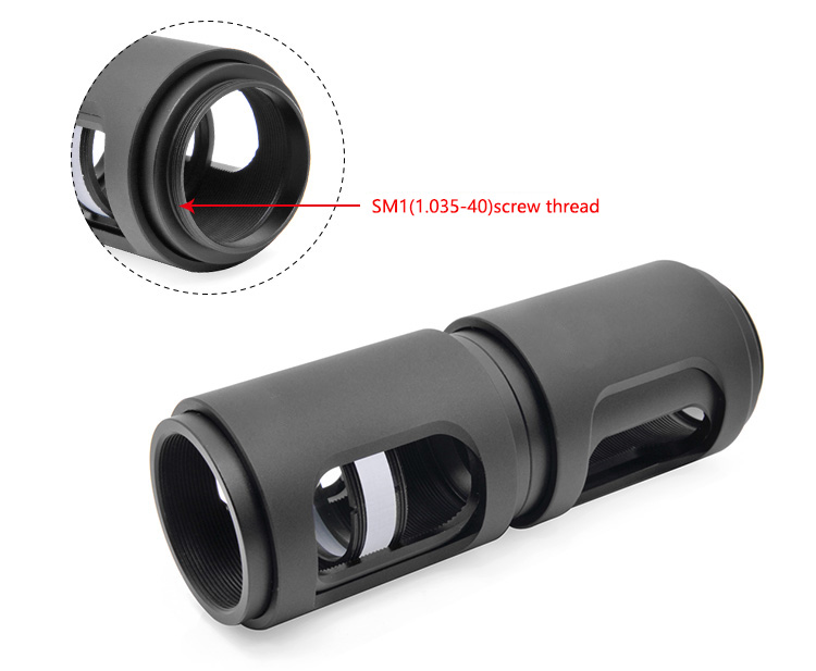 1 Inch Visible Lens Sleeve For Optical Experimental Research
