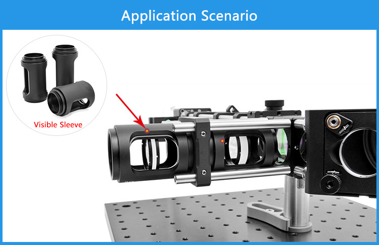 1 Inch Visible Lens Sleeve For Optical Experimental Research