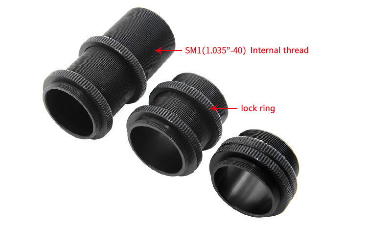 Lens Sleeve Connector SM1 Threaded Adapter