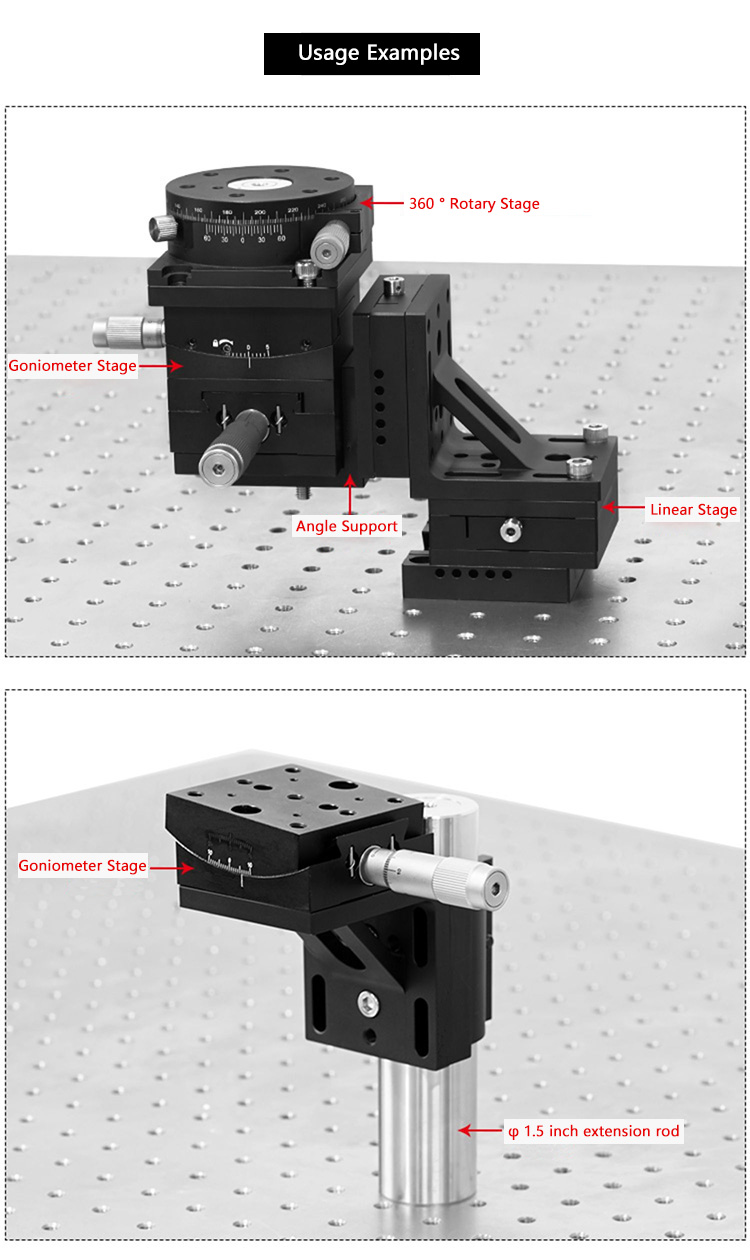 Optical Experiment Right Angle Fixing Block TG17