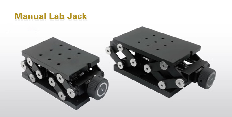 Precision Manual Lab Jack Screw Driven Lifting Slide Stage PT-SD420