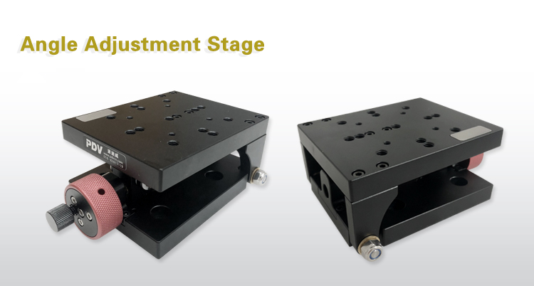 Adjustable Angle Adjustment Platform Manual Tilt Stage PT-QX09
