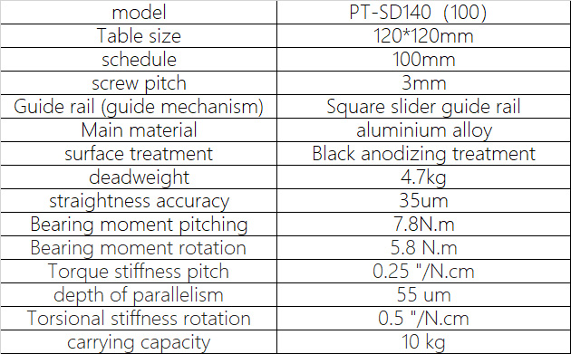 Padiwei Manual Multidimensional Table Six-dimensional Adjustment Table SDZ-606M