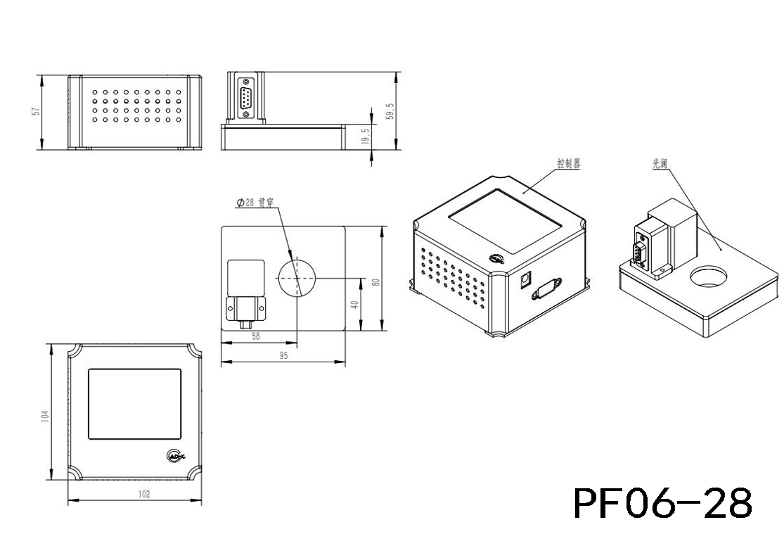 Electric diaphragm PF06-28