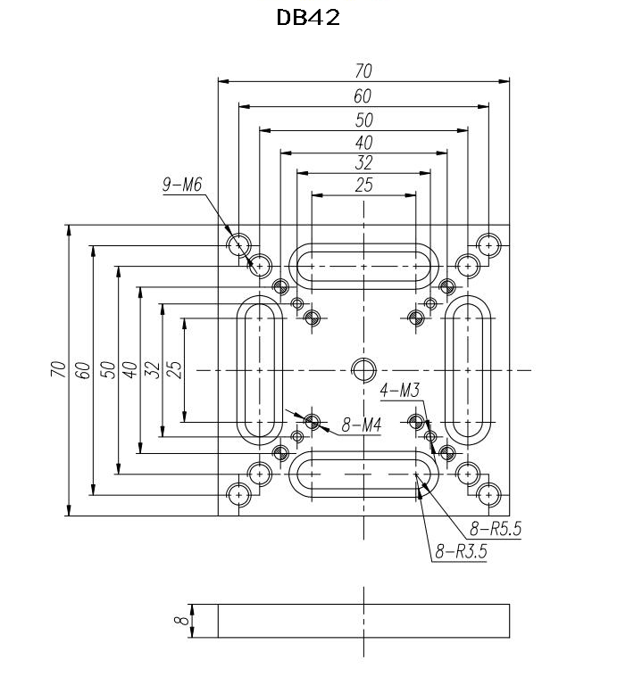 Support base DB40/DB41/DB42/DB43