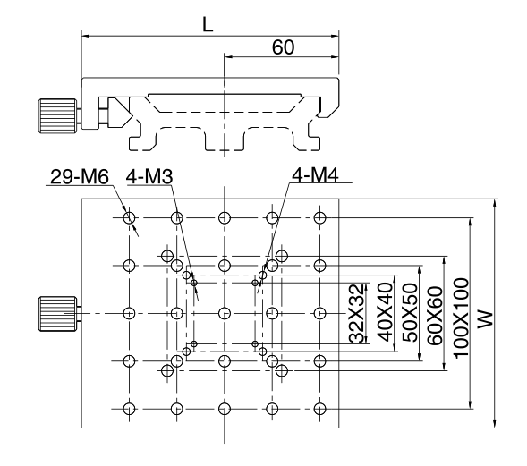 Slide table precision guide HT-(211-213) DG-202 203 205