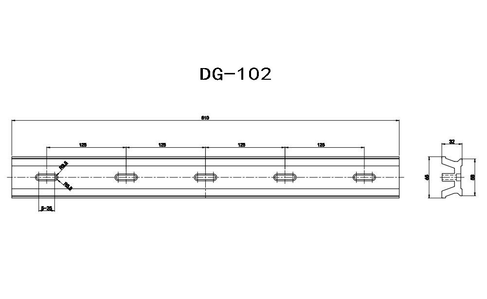 Precision rails and slidersDG-（101 102 104 ） HT-（111 112 113）